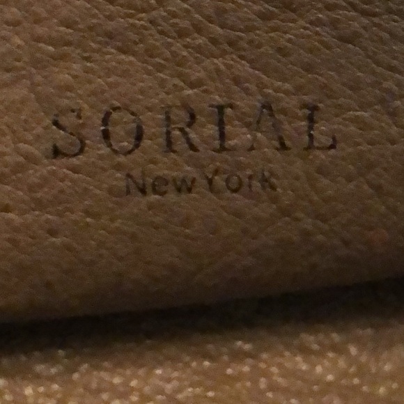 Sorial NY Small Embossed snakeskin print padded shoulder chain crossbody bag - Picture 8 of 12